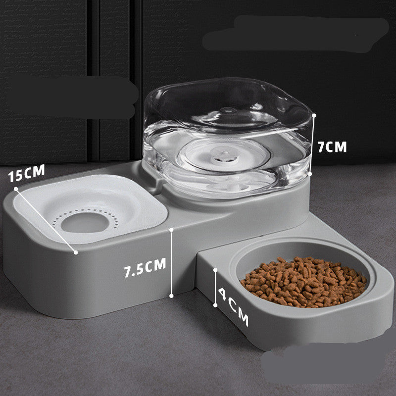 Dispensador de agua automático móvil y desenchufable para mascotas.