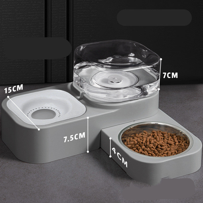 Dispensador de agua automático móvil y desenchufable para mascotas.